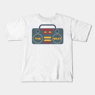 Turn up the beat. Kids T-Shirt